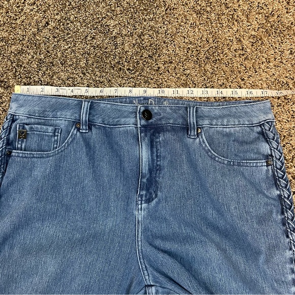 Belle Kim Gravel Jeans Flexi Belle Sz 14 - Picture 7 of 10